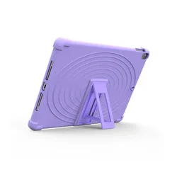 Versatile Silicone Protective Tablet Cover - IP 7)8)9th Air3 10.5 (PURPLE)