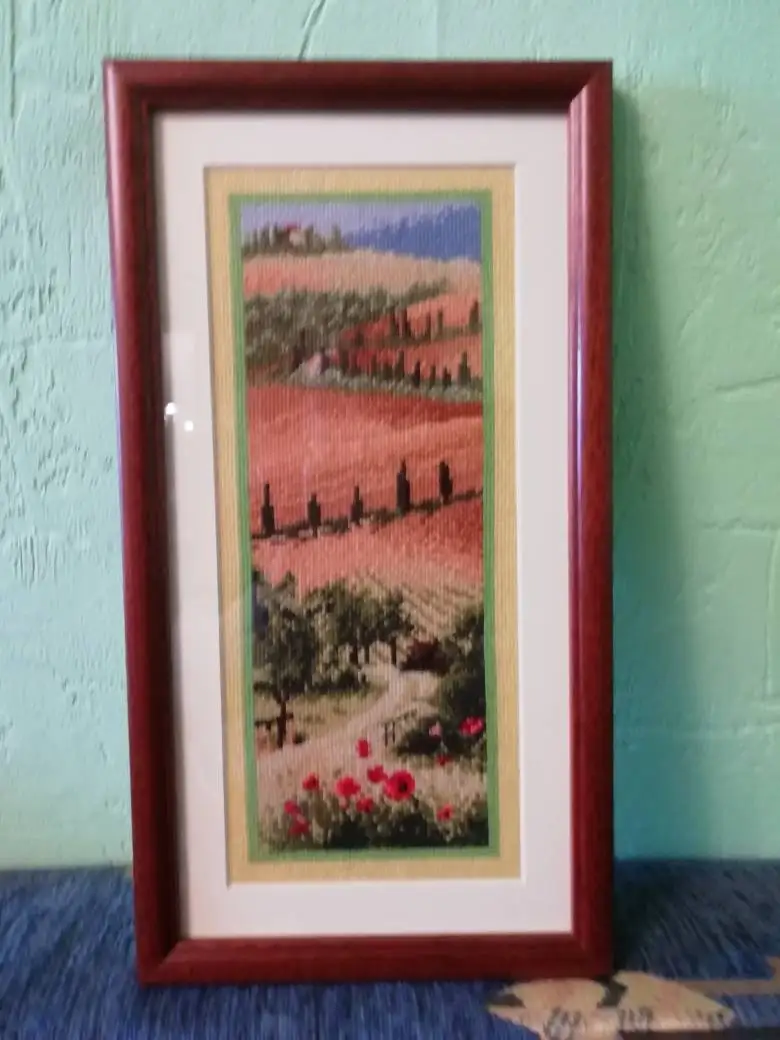 Russian Church Paris Tower Cross Stitch Kit 14ct 18ct Count Canvas Embroidery DIY