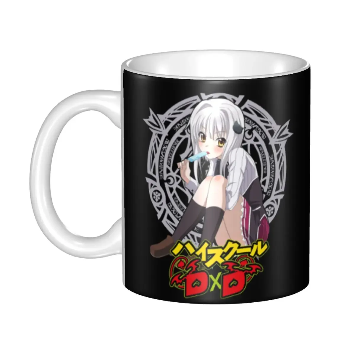 

Tojo Koneko Love High School DxD Anime Japanese Name Coffee Mugs DIY Personalized Ceramic Mug Cup Creative Gift