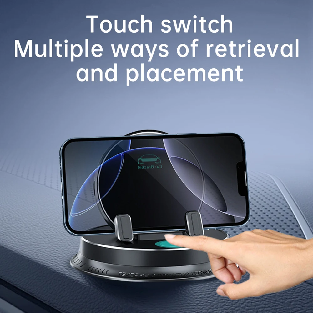 Dashboard Car Phone Holder Mount 360° Rotation Cellphone Support Cradle Stand Car Automobile Bracket for iPhone Android Mini Pad