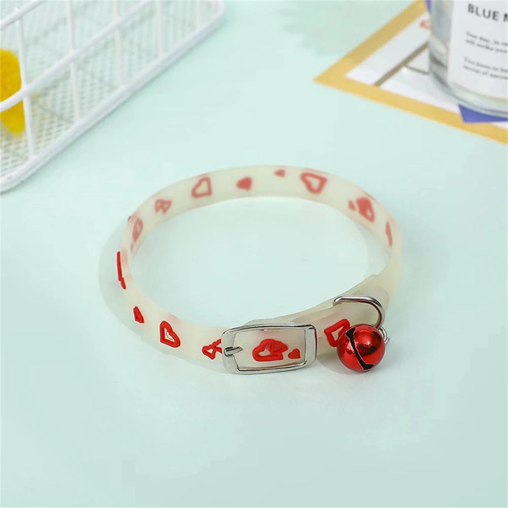 Title 10, Luminous Cat Necklace Glowing Small Dog Cat Col...