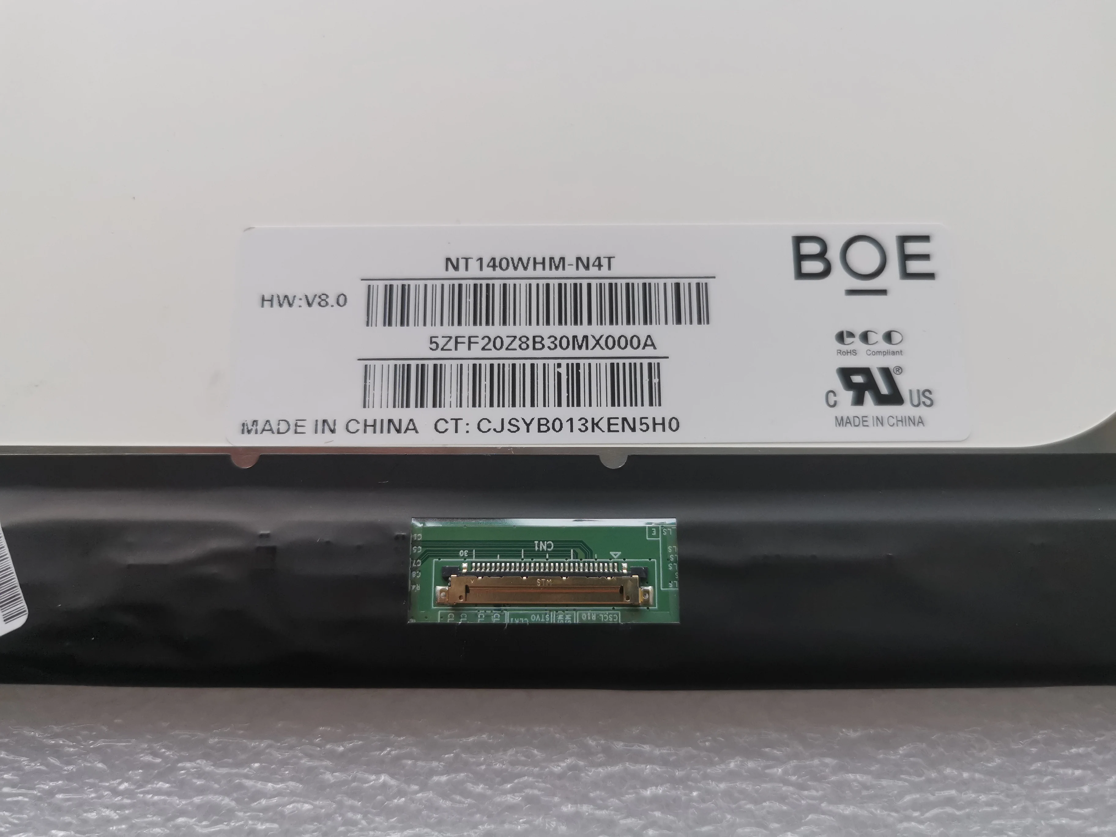 14.0 &Ʈ ȭ NT140WHM-N4T HD 1366  768 Edp 30  LCD ÷ г Ʈ