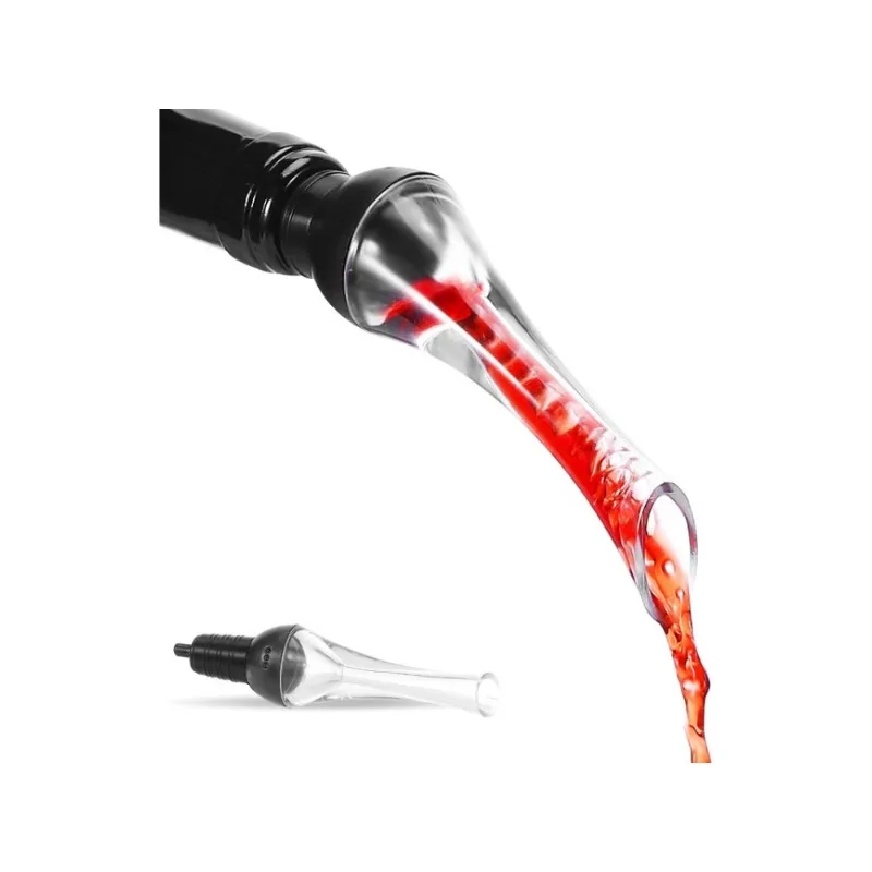 Wine Aerator Pourer Spout - Premium Wine Decanter Wine Pourer Fits All Wine Bottles Wine Accessories Gifts for Wine Lovers