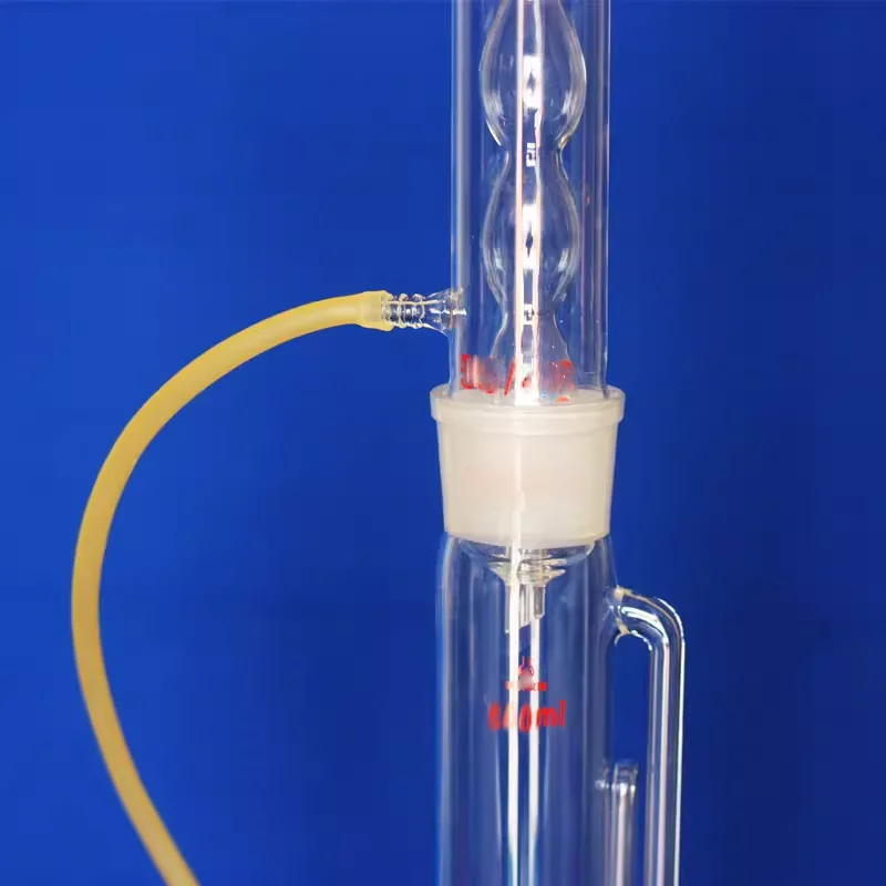 Estrattore Soxhlet A Sfera Con Condensatore | Kit Di Estrazione In Vetro Borosilicato Da 250 Ml Per Laboratorio