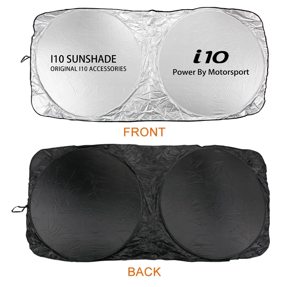 Car Windshield Sun Shade Cover For Hyundai I20 I10 Sonata I40 Santafe IX35 IX20 Solaris I30 Auto Sunshade Protector Accessories