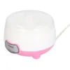 EU Plug 220V Pink Energy Saving Easy To Clean Yogurt Machine Yogurt Maker 1L Capacity 360° Heating Pink for Kitchens for Homes 5