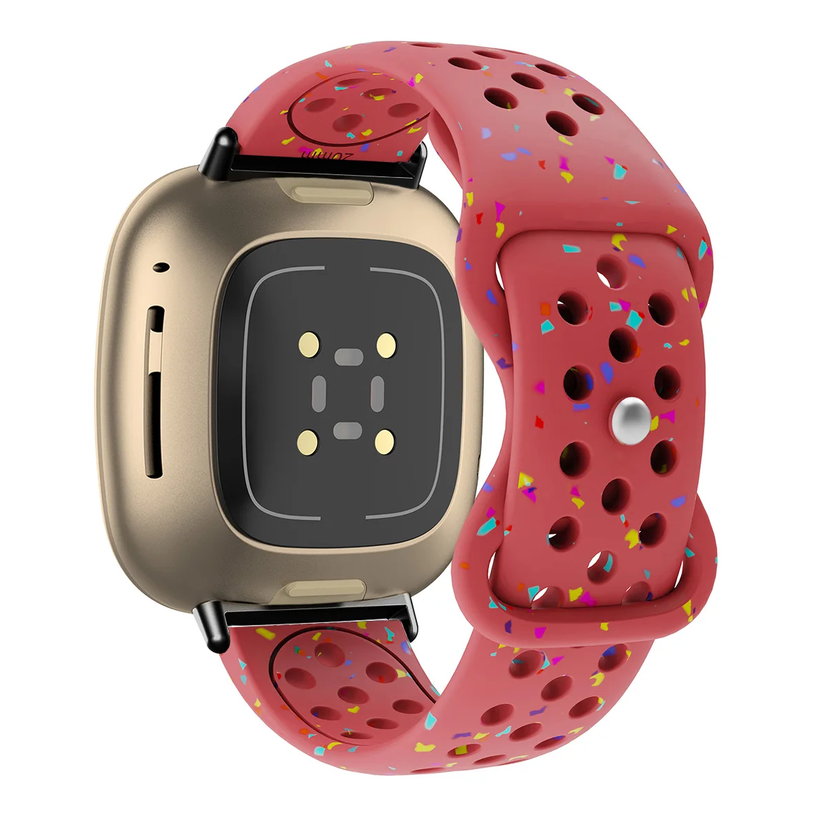 Elastic Eco-Friendly Silicone Sport Strap in Jelly Colors - Smartwatch Accessories
