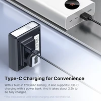 Ulanzi F12 Mini Camera Flash Speedlite GN12 LCD Standard Hot Shoe Mount for Sony Canon Nikon Panasonic Olympus DSLR Camera 6