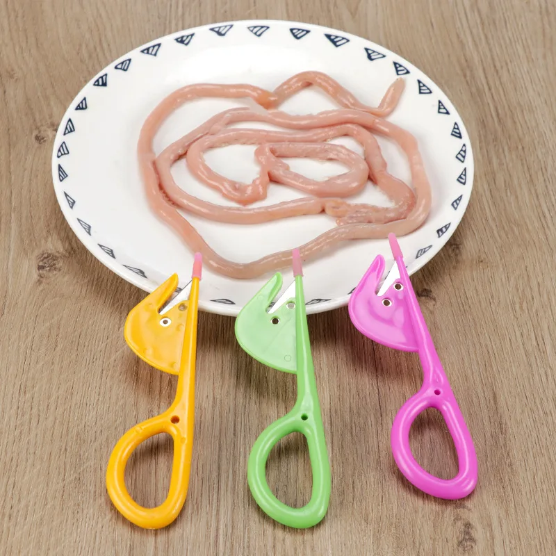 Stainless Steel Thickened Poultry Intestine Scissors Chicken Duck Goose Intestine Knife Fish Bowel Knife Kitchen Accessories