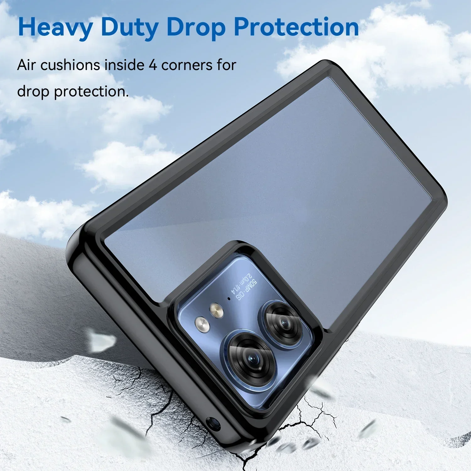 Acrylic TPU Protective Phone Case with Enhanced Durability and Slim Design