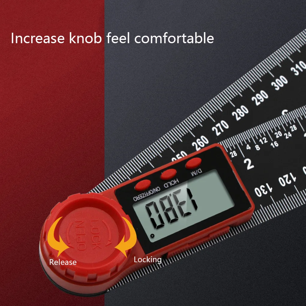 Digital Display Angle Ruler Electronic Goniometer Protractor Angle Finder Meter Measuring Tool