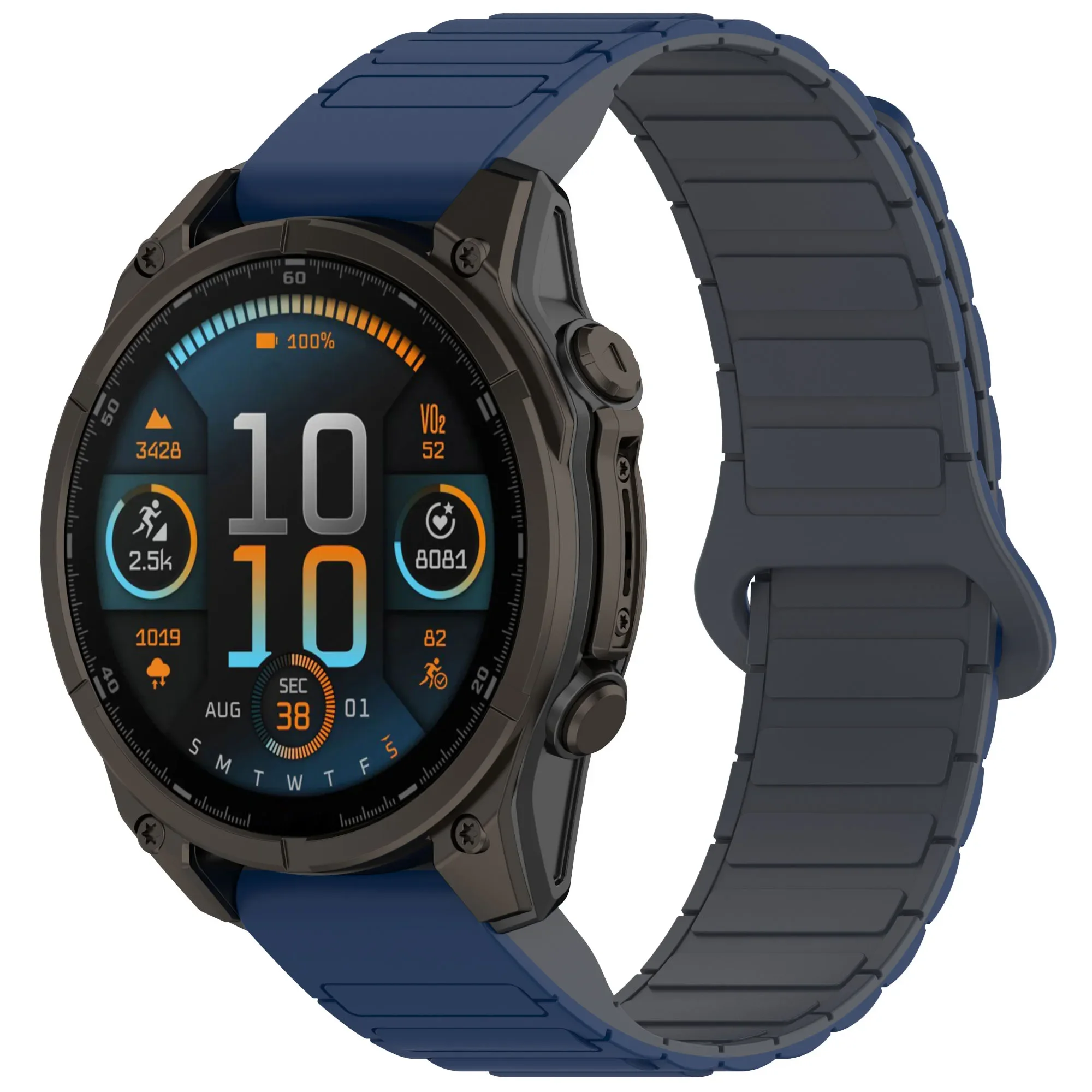 Magnetic Silicone Band - Versatile Quick Fit Bracelet Wrist Strap