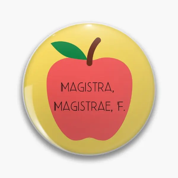 

Malum Magistrae Soft Button Pin Funny Creative Hat Jewelry Cartoon Women Cute Fashion Clothes Lover Badge Lapel Pin Decor Metal