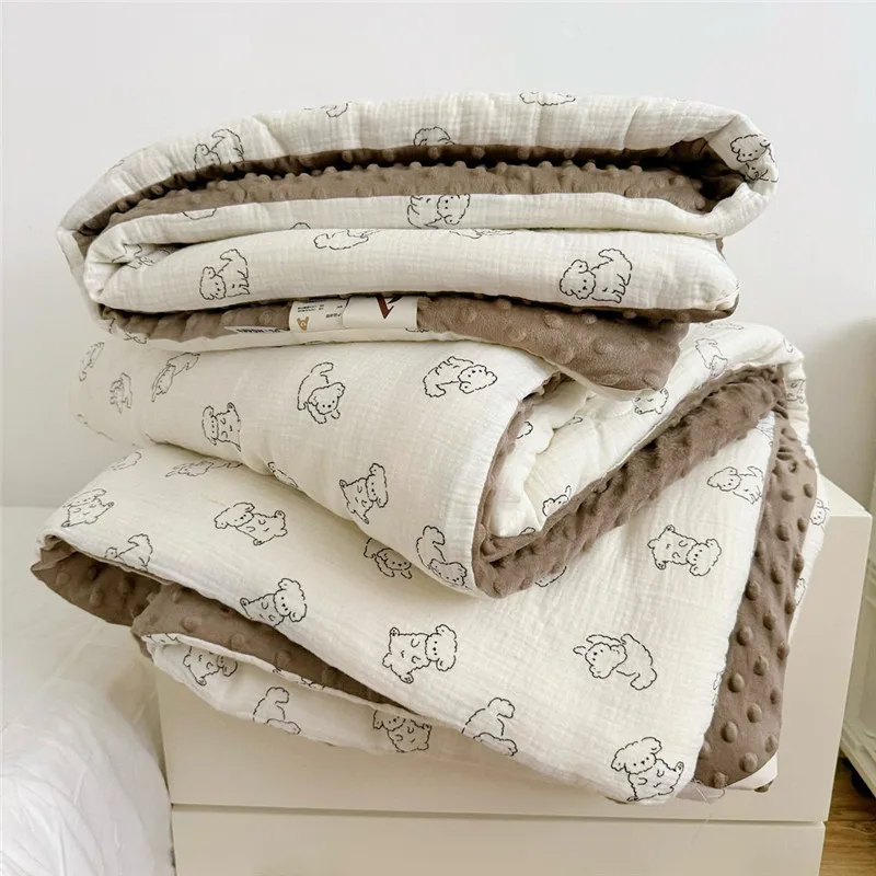 Baby Quilt Pure Cotton Thickened Spring And Autumn Quilt Core Kindergarten Cartoon Baby Boy Girl's Nap 120x150cm