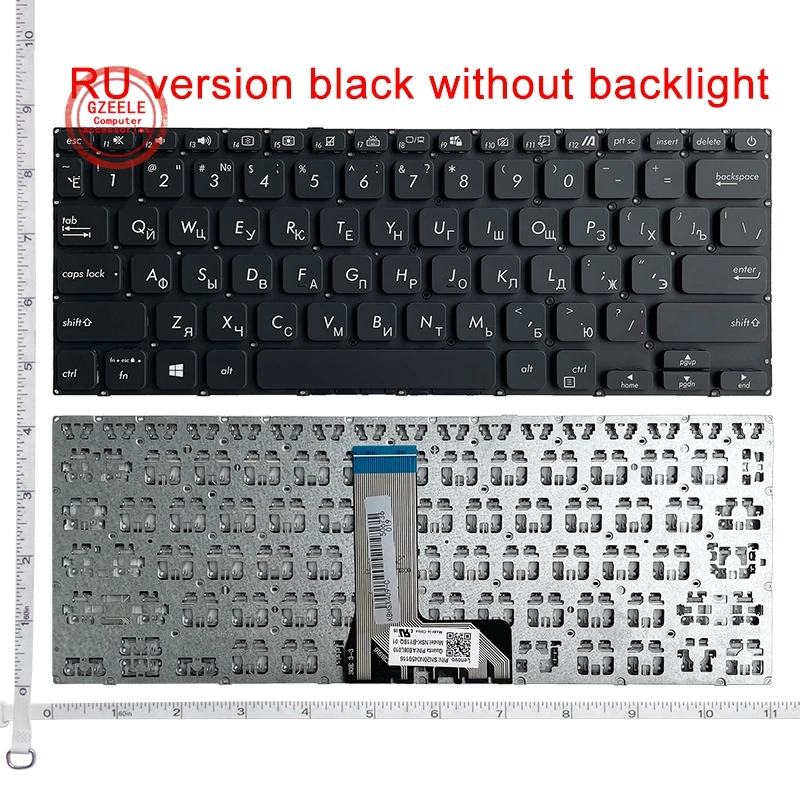 

US/RU/SP/UK Laptop Keyboard For ASUS VivoBook X409U X409UA X409F X409FA Y4200 X409JA X409 Y4200F Y4200FB Y4200DA A409 A409M