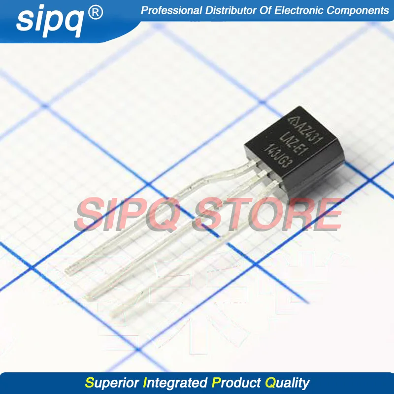 

10PCS/LOT AZ431LAZTR-E1 AZ431LAZTR TO-92 Brand New and Original In Stock Authentic Product