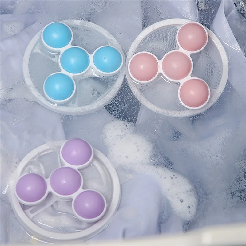 A45G-Floating Hair Filtering Mesh Removal Washing Machine Wool Device, Washing Machine Hair Filter Cleaning Mesh Bag