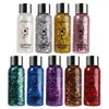 Full Body Gel Sequins Dazzle Color Dress Eye And Hair Highlights Long Term Powder Is Not Easy To Take Off Makeup Flowers 6