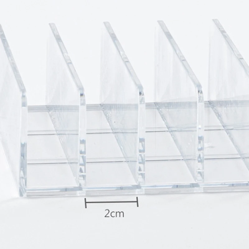 Cosmetic Organizer Desktop Display Box - Multi-Compartment Makeup Storage Tray