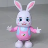 Robot Rabbit Dancing Sing Song Electronic Bunny Music Robotic Animal Beat Drum With LED Cute Electric Pet Toy Kids Birthday Gift 2