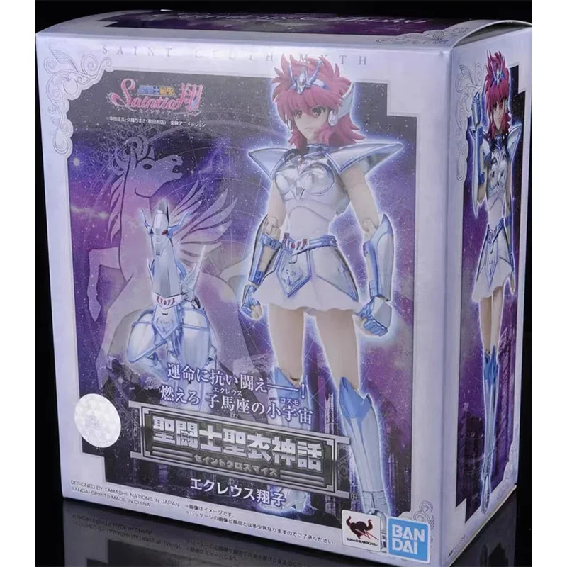 

Original BANDAI Saint Cloth Myth Champion RED Equuleus In Stock Anime Action Collection Figures Model Toys