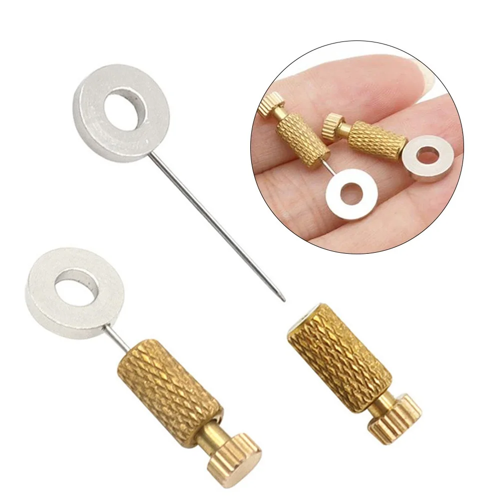 

Handmade Leather DIY Fixed Position Basting Needle Stitching Locking Suture Edge Leather Sewing Craft Located