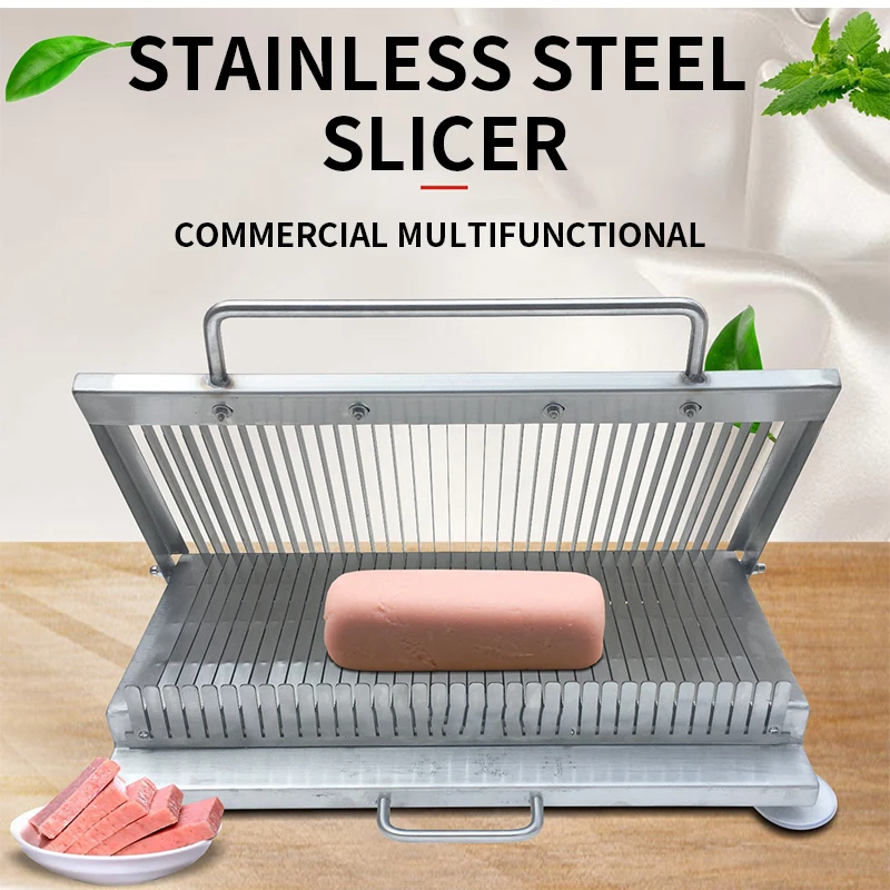 Manual Slicer Multi-function Slicing Hand Pressure Thickened Stainless Steel Vegetable Cooked Food Slicer Cutter Food Processor 6