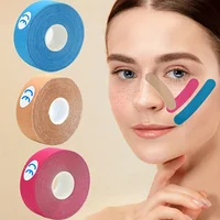Elastic Face Lift Tape-Instantly Lifts Sagging Jowls,Neck Skin,and Double Chin for a Defined V Jawline-Reusable-0.98*196.85 inch 1
