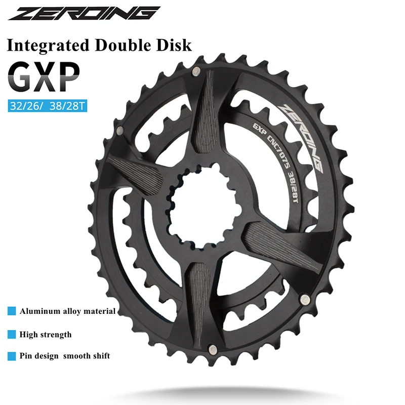 Mountain Bike 26-36T 28-38T Double Chainring 9/10/11/12