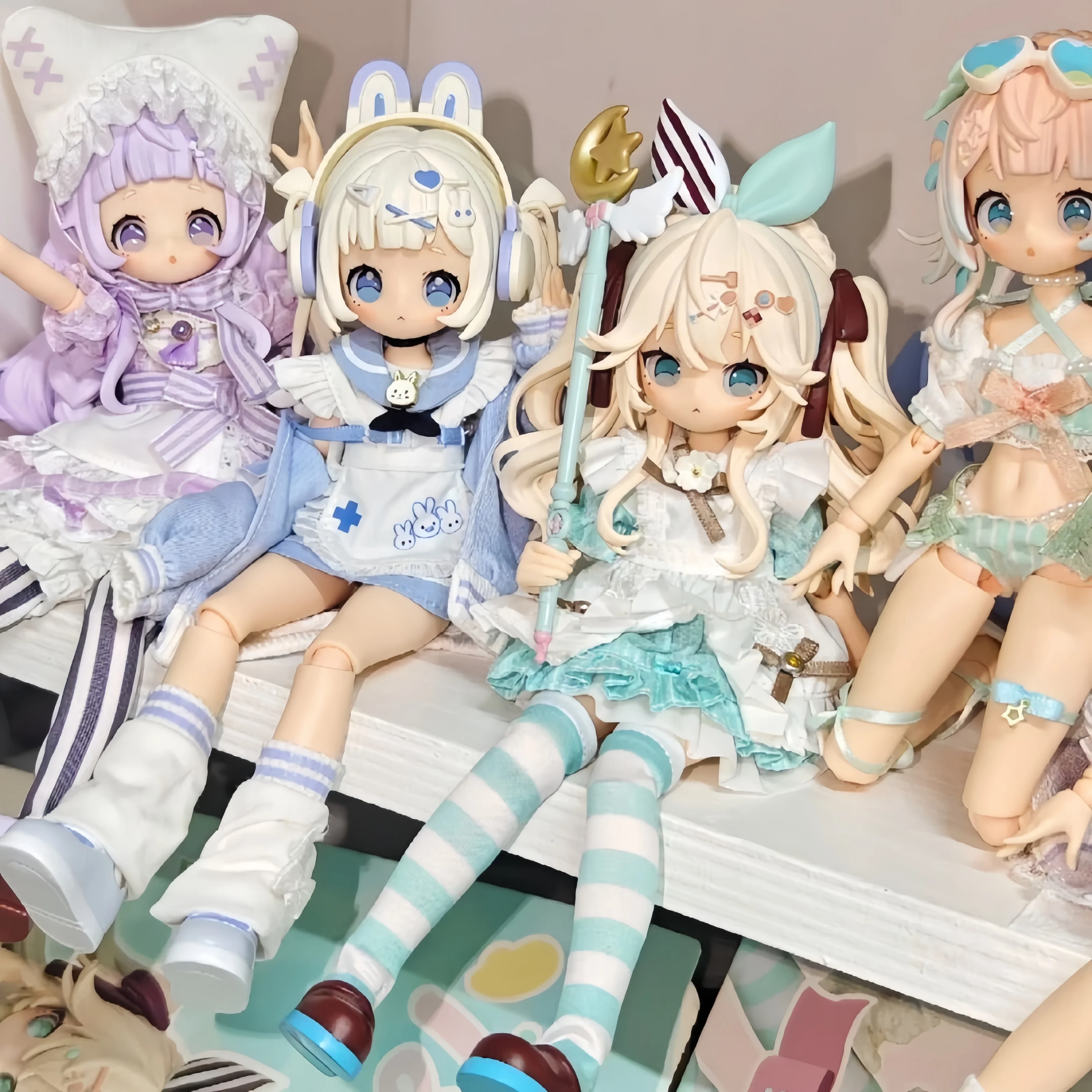 ミカン　ブライス大型ドールケース白 ブライスのクローゼットに♪『ブライス ディスプレイケース』受注は1月