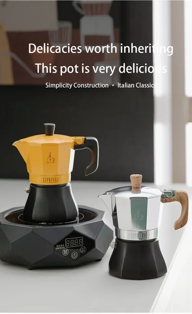 Moka Pot, Classic Italian Cafe Brewing Tools, Espresso Maker, Aluminum Cafe  Accessories, Italian Coffee Machine Stovetop Espresso Coffee Maker,  Halloween Christmas Wedding Birthday Gift Coffee Maker Accessories - Temu  United Arab Emirates