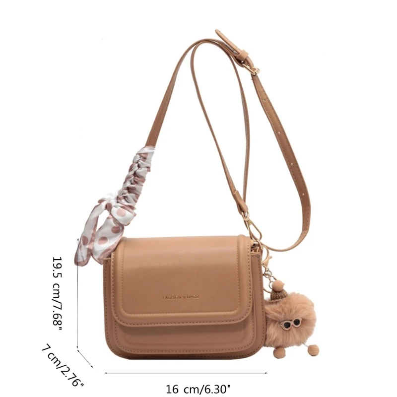 Fashionable and Practical Women's Handbag PU Shoulder Crossbody Bag for Work and Travel