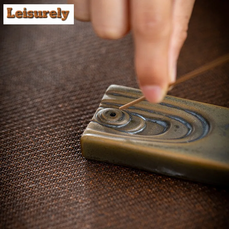 Rising Step By Step Incense Holder Water Fountain Decoration Incense Burners Consecrate Censer Teaset Accessories Ornaments Gift