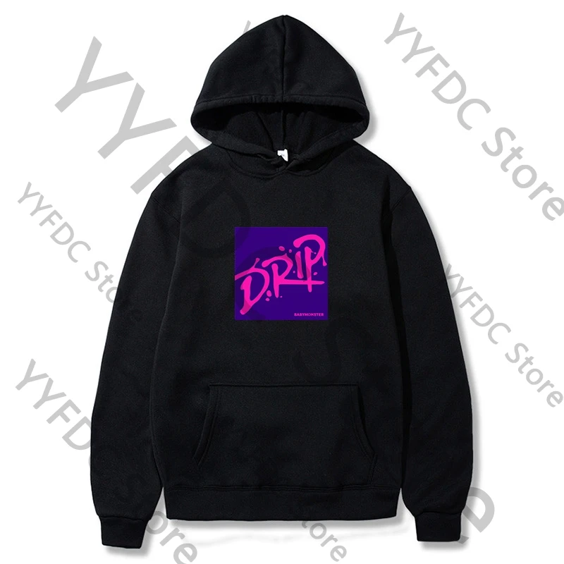 babymonster ベビモン ジップフーディー パーカー ブラック 黒