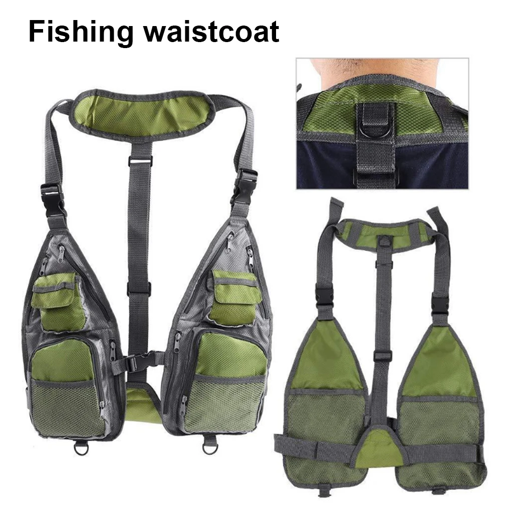 

Fishing Vest Professional Free Size Outdoor Activity Fish Storaging Vests
