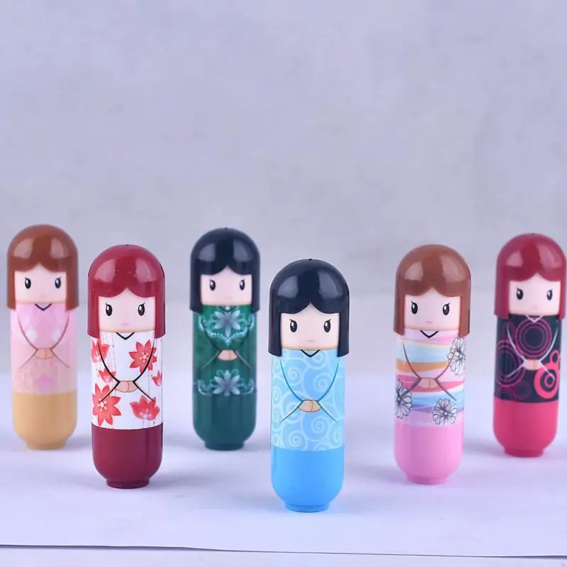 Hydrating Intense Hydration Adorable Design Cute Doll Long-lasting Moisture Travel-friendly Lip Balm Lip Balm For Cracked Lips подводка для глаз belor design lasting color тон 1