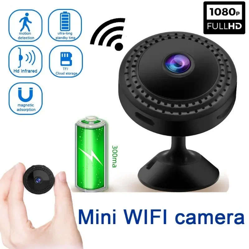 Mini Telecamera 1080P Wifi Smart Home Security Night Vision Motion Detection Webcam Micro Secret Surveillance Video Recorder Monitor