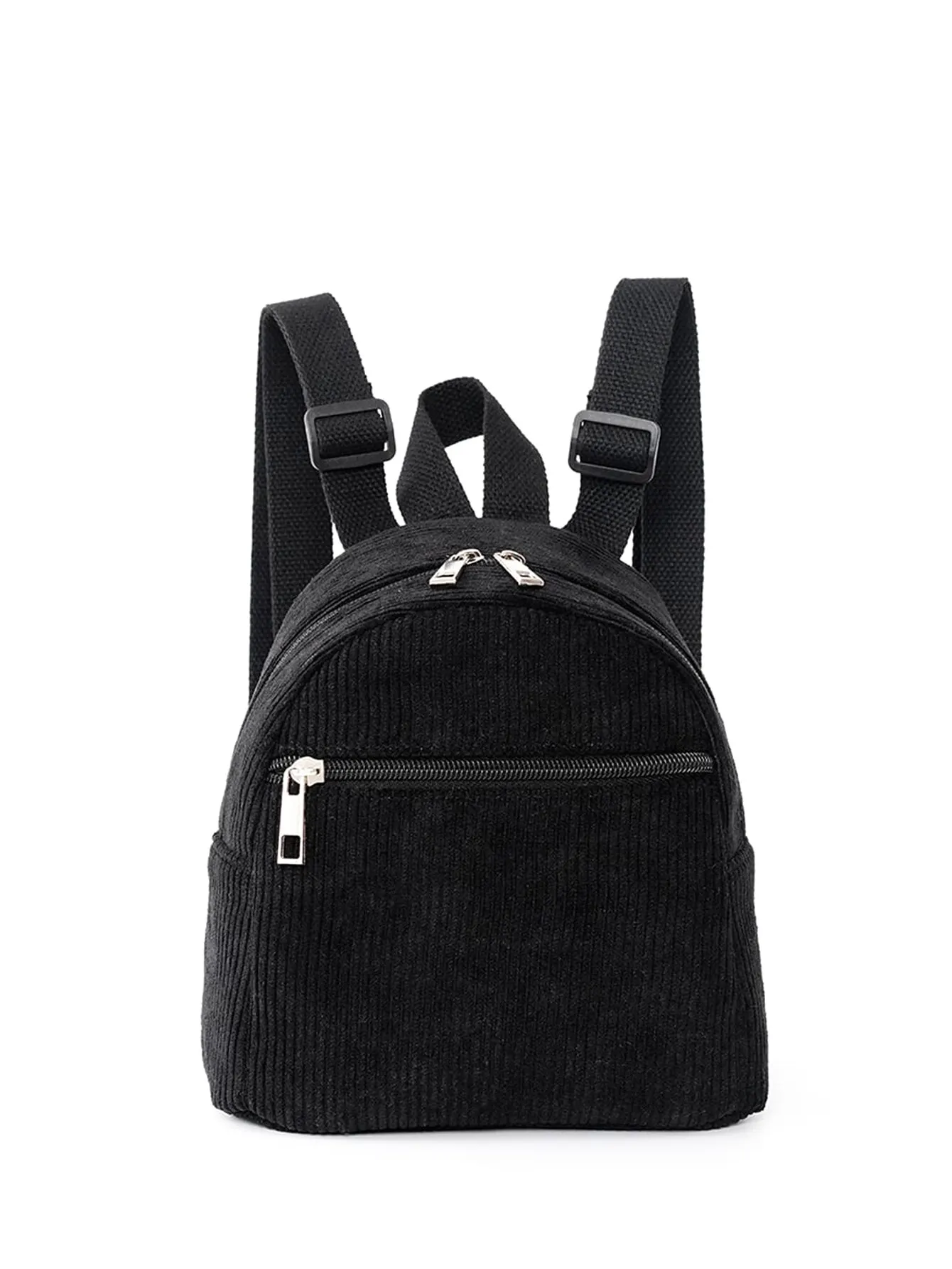 Womens Backpack Mini Fashion Corduroy Small School Bag Suitable For Traveling And Shopping