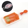 2 Pcs/Bag Baby Spoon  Preservation Packaging Bag Sealing Device Child Feeding Device Kitchen Dispensing Bag Supplies Dropship 6