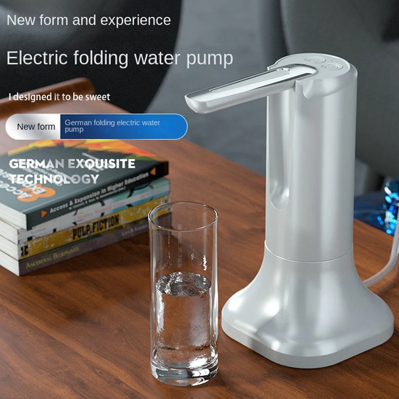 

Electric Water Gallon Bottles Pump Automatic Water Dispenser Pump Portable Foldable Desktop Water Bottles Pump