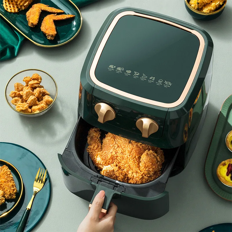 Air Fryer No Oil Toaster Oven Electric Deep Fryer Chicken Pizza Cooker Health Multifunction Electric Deep 220V