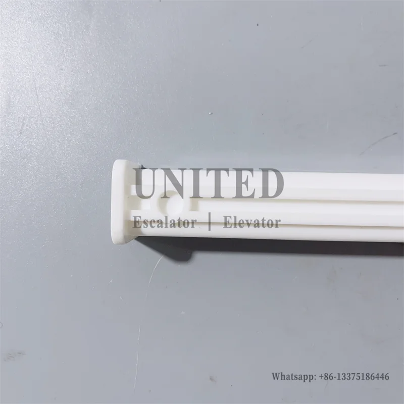 10pcs 220*16mm Elevator Guide Shoe Insert L220mm Groove W16mm B22 White With Pattern Elevator Spare Parts