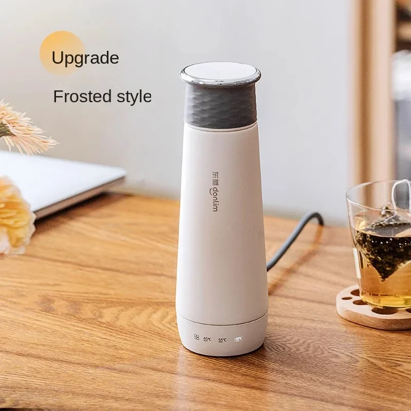 

Donlim Portable Kettle Thermos Cup Automatic small mini travel heating home milk electric cup kettle