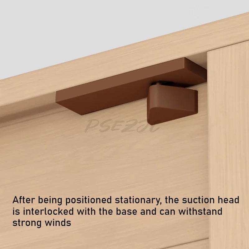Aluminum Door er Damper External Door Opening Automatic Closer Anti Pinch Hands Modern Style
