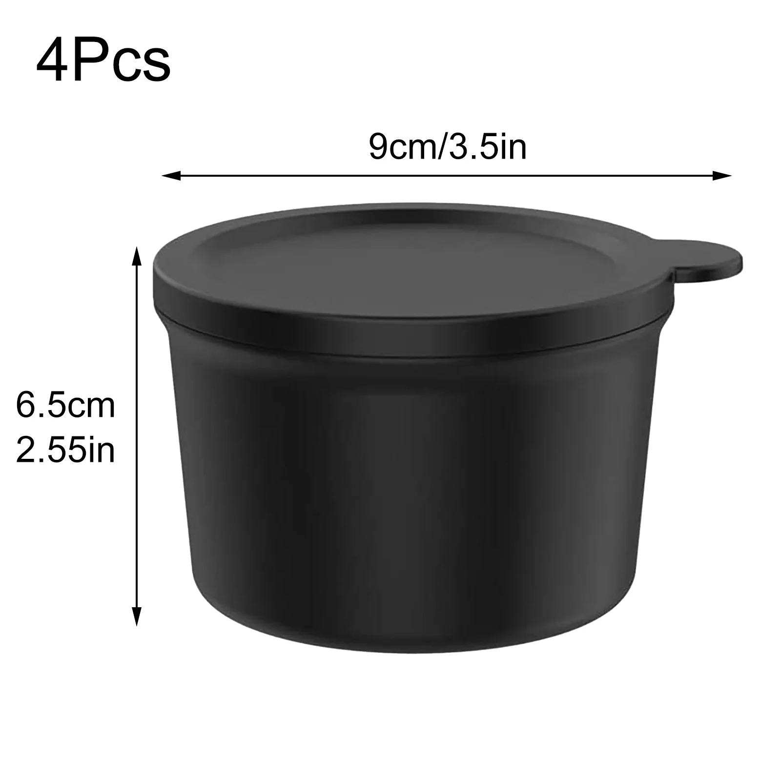 4pc Replacement Silicone Ice Mold And Lid Compatible For KitchenAid Ice Shaver Molds Shaver Cups Snow Cone Shave Stand Mixer
