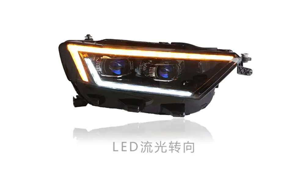 2 Pz Paraurti Auto Faro T-Roc Faro Troc T Roc 2018 ~ 2020Y Led Drl Accessori Auto Hid Xenon T-Roc Luce Anteriore Nebbia