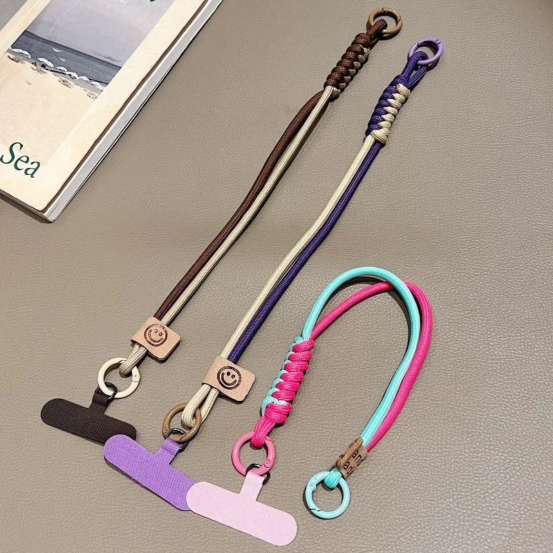 Luxury Braided Wrist Phone Lanyard - Hand-held Pendant with Anti-fall Multifunctional Design