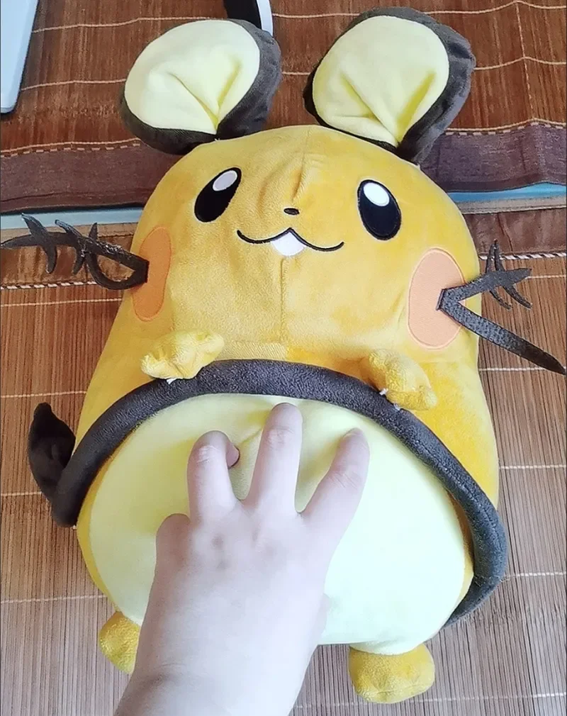 

NEW Original Pokemon 35cm Dedenne Plush Toy Soft Stuffed Toys Doll Kawayi Throw Pillow Room Decoration For A Child Birthday Gift