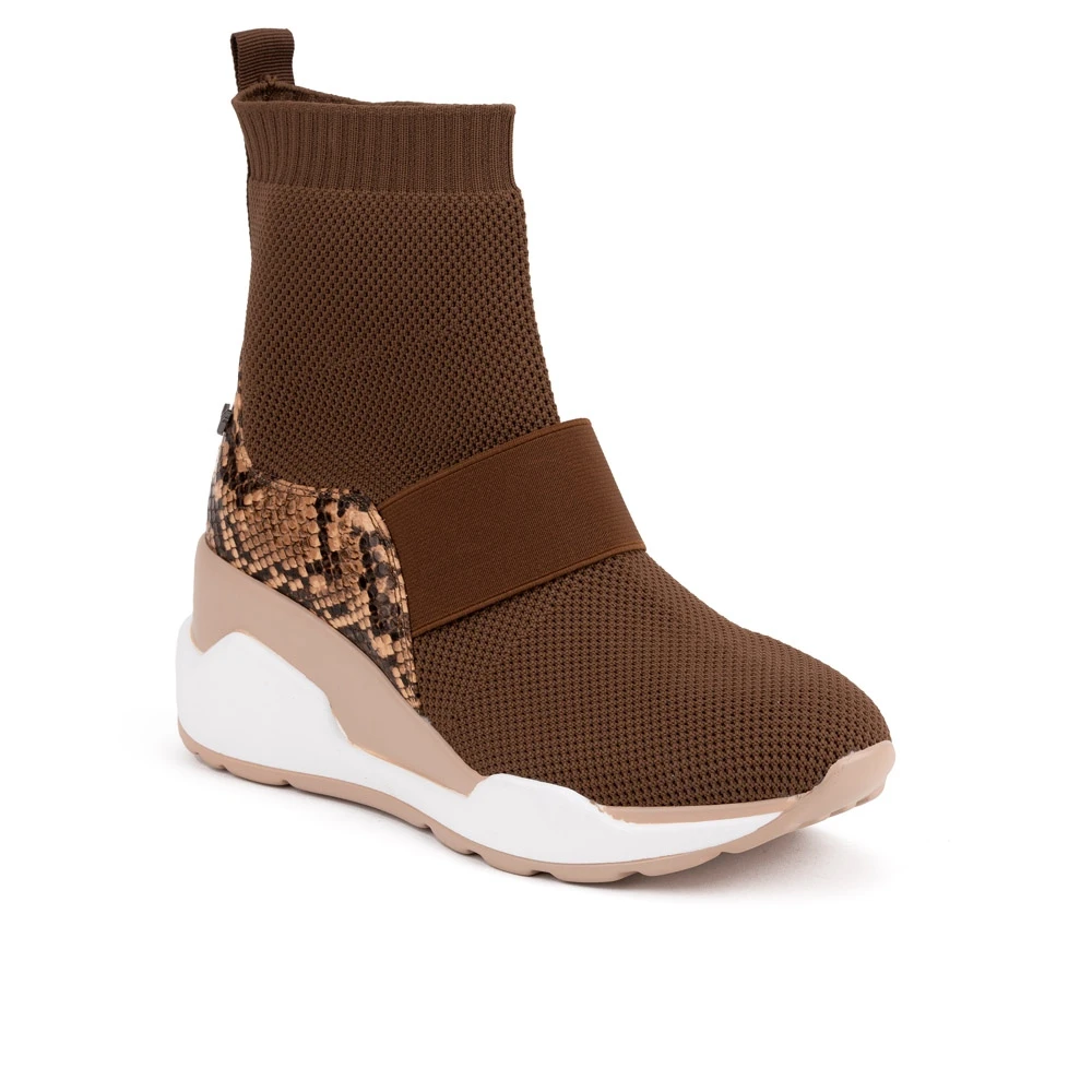 Zapatilla Sneaker BRUNA CAMEL color Camel para Mujer Deportiva con plantilla Látex Confort|Zapatillas para caminar| - AliExpress
