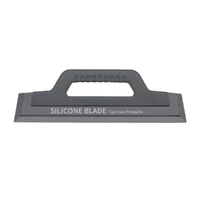 1Pc Silicone Car Squeegee - All-in-One Scratch-Free Water Scraper & Wiper Blade, Soft Rubber Tool for Auto & Glass Cleaning